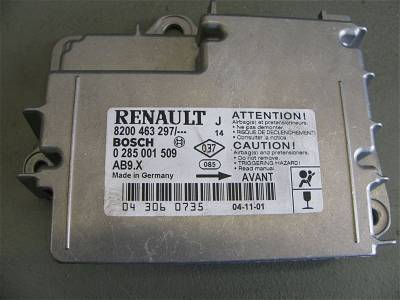 Steuergerät Airbag RENAULT MODUS (F/JP0_) 1.4 04-08 BOSCH,8200463297 72 KW