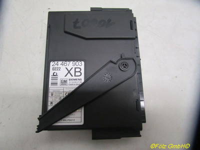 Steuergerät Check-Control OPEL CORSA C (F08, F68) 1 OPEL SIEMENS,24467903 43 KW