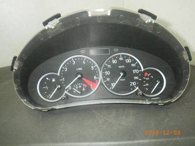 118184 Tachometer PEUGEOT 206 CC 9648838680