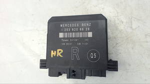 Türsteuergerät Hinten R 2038206626 Mercedes-benz C 220 CDI Ezl 16.11.2001 203