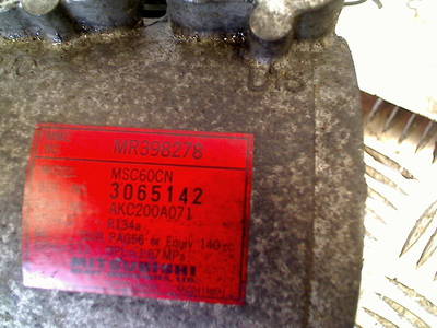 Klima Pumpe Mitsubishi Space Star (DG) MPV 1.3 16V (4G13) 2001 (3065142, MR398278)