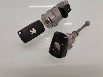 Zündschloss + Schlüssel Peugeot 407 SW (6E) Combi 2.0 HDiF 16V (DW10BTED4(RHR)) 2007 (502072, 502073)