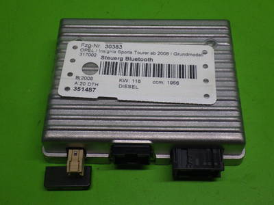 Steuergerät Bluetooth 13313328