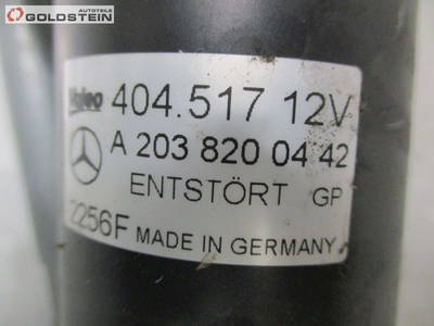 Wischermotor vorne MERCEDES-BENZ CLK (C209 , W209) 220 CDI MERCEDES-BENZ,A2038200442 110 KW