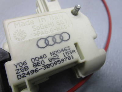 Stellelement Zentralverriegelung AUDI A4 AVANT (8ED, B7) 2.0 TDI AUDI,8E0862153A 103 KW