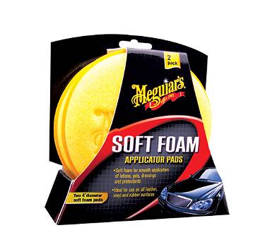 Meguiars Soft Foam Applicator Pads Auftragsschwamm Auftragsschwämme X3070