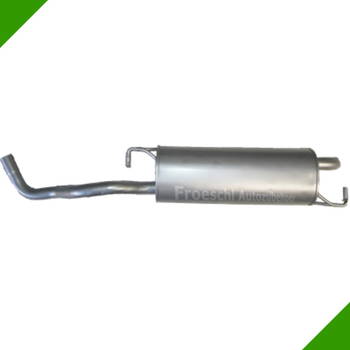 Seat Leon VW Beetle Golf 4 1.4i -16V Edelstahl Endschalldämpfer Endtopf Auspuff