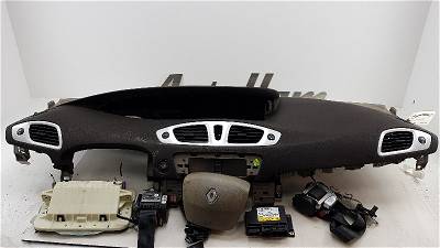 Airbag Set + Steuergerät Renault Grand Scénic III (JZ) MPV 1.5 dCi 105 (K9K-G832) 2010 (868850012R, 985259927R, 868840015R, 985705473R)