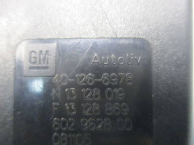 Gurtschloss hinten OPEL ASTRA H CARAVAN (L35) 1.9 CDTI OPEL,13128019 74 KW