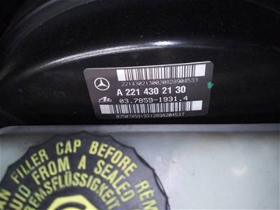 Bremskraftverstärker Mercedes-Benz S-Klasse (W221) A2214302130 22541080