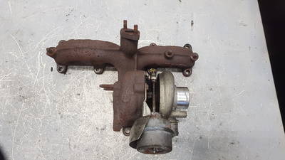 Turbolader Turbo Abgasturbo mit Abgaskrümmer (ansaug/auspuffkrümmer)
