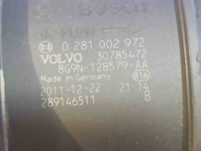 Luftmassenmesser Volvo 30785472 0281002972