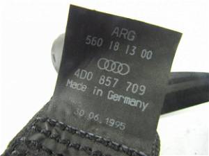 Sicherheitsgurt links hinten Audi A8 (D2, 4D) 4D0857709