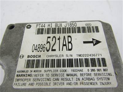 Steuergerät Airbag Chrysler PT Cruiser (PT) 04896521AB