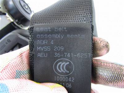 Sicherheitsgurt rechts hinten Opel Astra H GTC () 367416257
