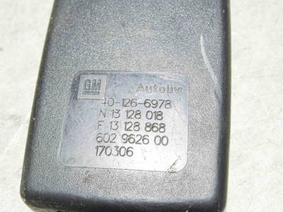 Gurtschloss Opel 401266978 25945352