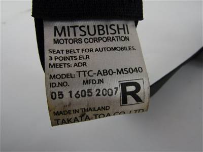 Sicherheitsgurt rechts hinten Mitsubishi L 200 (KAOT) NÄra
