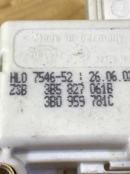 355679 Stellelement für Zentralverriegelung VW Golf IV Variant (1J) 3B5827061B