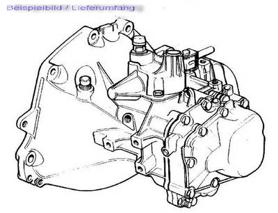 gebrauchtes Schaltgetriebe Peugeot 206 CC