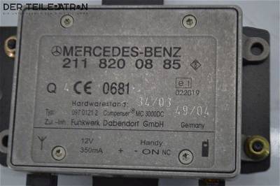 Steuergerät MERCEDES MOPF (W220) S320 CDI MERCEDES,A2118200885 150 KW