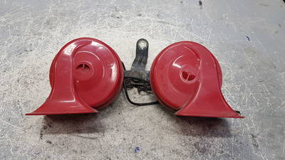 Hupe Fanfare Signalhorn 2 Klang Hoch / Tief 105dB (sicherheitselektronik)