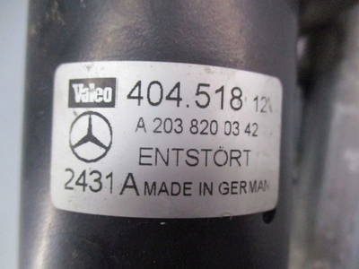 Wischermotor vorne MERCEDES C-KLASSE T S203 200 CDI MERCEDES,A2038200342 85 KW