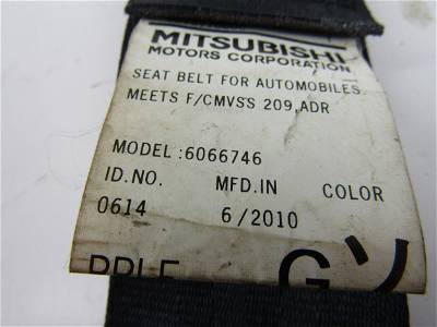 Sicherheitsgurt rechts vorne Mitsubishi Outlander II (CWW) 6066746 29198325