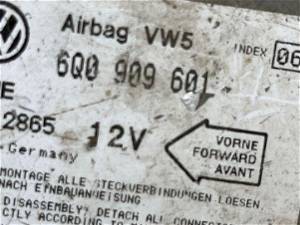 Steuergerät Airbag VW Polo IV (9N) 6Q0909601