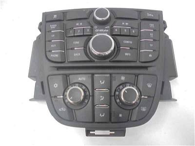 Bedienelement für Klimaanlage Opel Astra J Caravan (P10) 28395672 13435148