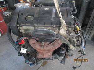 Motor Peugeot 206 CC 1,6 (1,6(1587ccm) 80KW TU5JP4 /NFU NFU
Getriebe 5-Gang)