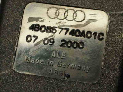 Gurtschloss Audi 4B0857798