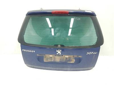 Heckklappe mit Fensterausschnitt Peugeot 307 Break () 8701Q4 COLOR AZUL EGE SIN ACESORIOS