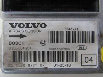 Steuergerät Airbag Volvo S80, 1998.05 - 2004.06 0285001254 8645271 , 010130042904