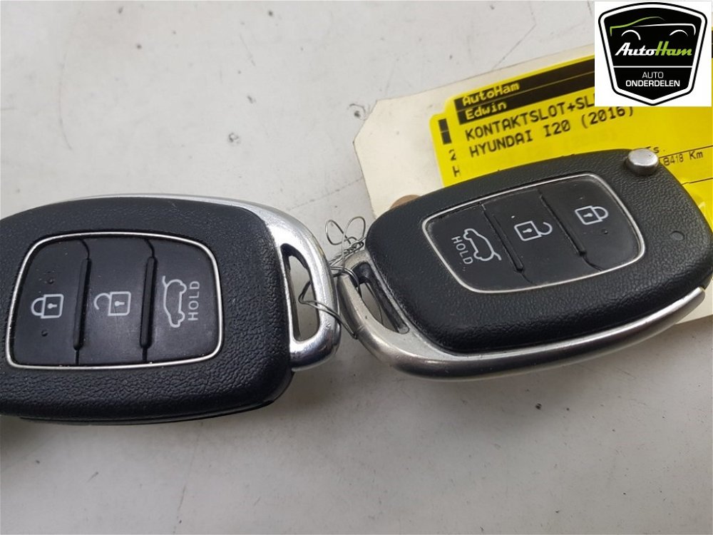 Zündschloss+Schlüssel Hyundai i20 1.1 CRDi VGT 12V