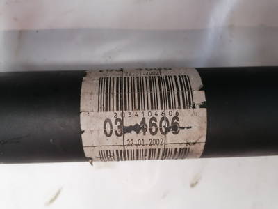 W203 C 200 CDI Kardanwelle Schaltgetriebe 2034105906 Mercedes-benz C 200 CDI Ezl 13.02.2002 203