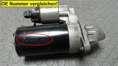 Anlasser ( Schaltgetriebe ) Bosch BMW 116i E81,E82,E8 755097503