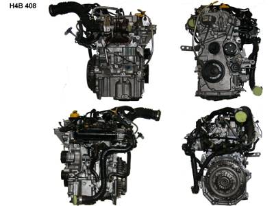 Motor ohne Anbauteile (Benzin) Dacia Sandero () H4B408