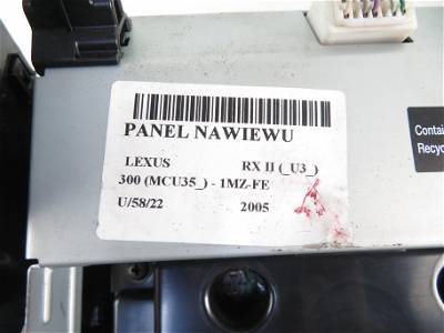 Steuergerät Klimaanlage Lexus RX 2 (U3) 8401048290
