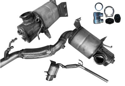 EU5 DPF Partikelfilter VW Polo 1.6TDI 55KW 66KW 77KW 6R 2009-