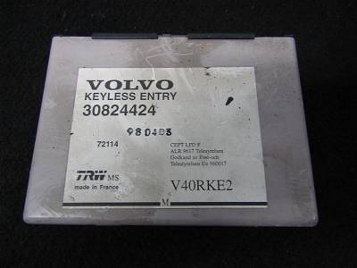 Steuergerät Volvo S40, 1995.07 - 2000.07 30824424 72114, 980403, v40rke2