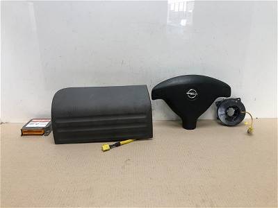 Airbag Set + Steuergerät Opel Agila (A) MPV 1.2 16V (Z12XE(Euro 4)) 2001 (90588757, 90437771, 99S0000SHMR, PT10654)