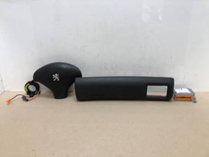 Airbag Set + Steuergerät Peugeot 106 II Hatchback 1.4 XN,XR,XS,XT (TU3JP(KFW)) 2002 (9632162880, 9646757380, 96370304ZL, 96360705ZL)