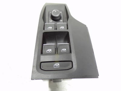 Schalter Für Elekt. Fensterheber Links Vorne Cupra Leon Sportstourer (KLCF) Combi 2.0 TSI 16V 4Drive (DNFB) (5G0959857EWZU, 5G0959857E, 3G0959565CICX)