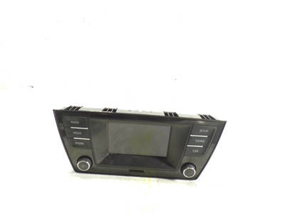 Radio Skoda Fabia III Combi (NJ5) Combi 5-drs 1.2 TSI 16V Greentech (CJZC) (6V0035871BIZY, 6V00365871B)