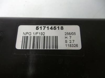 Steuergerät Fiat Stilo 192 51714518 P5301380