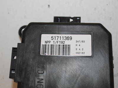 Steuergerät Fiat Stilo 192 51711369 P4885685