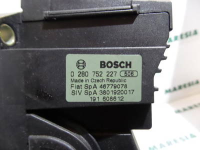 Sensor für Gaspedalstellung Fiat Stilo 192 0280752227 P990423