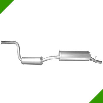 Fiat Uno Auspuff Endtopf Endschalldämpfer
