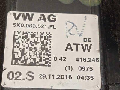 Blinkerschalter Skoda Yeti (5LAC) SUV 1.2 TSI 16V (CYVB(Euro 6)) (5K0953502M9B9, 5K0953521FL)