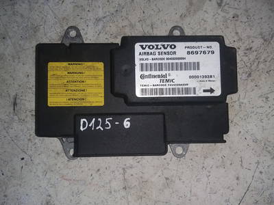 Steuergerät Airbag Volvo V50 (545) 8697679 38117348